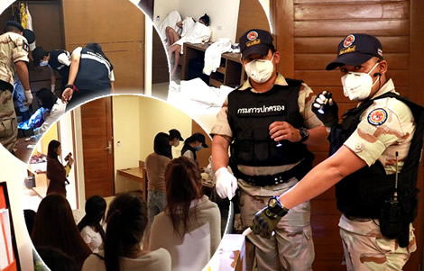 Sex drugs and alcohol as Chiang Rai party goers arrested in the  