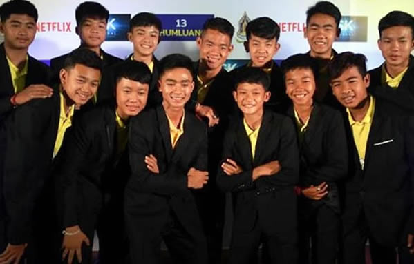 Wild Boar Soccer Team Become Millionaires After Signing Deal With Netflix For Tham Luang Story 4394