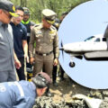 Horror plane crash in Chachoengsao saw Cessna passenger plane power into the ground at full throttle