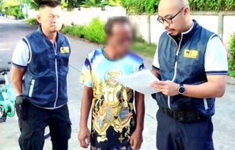 Building labourer arrested as a registered director of a listed Thai public company in a Bangkok suburb