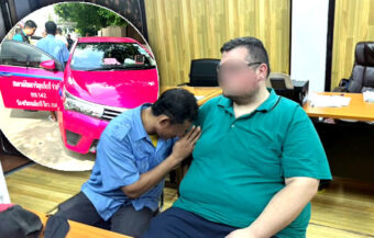 Australian tourist injured by an angry Pink Taxi driver using a cutter to enforce a compensation demand