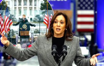 Harris to speak in Washington as aides highlight references to her as a ‘prostitute’ at Trump rally