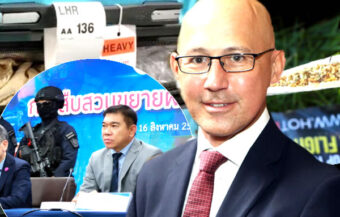 UK ambassador meets top Thai officials to hear about plans to rein in cannabis as smuggling surges