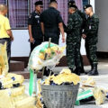 Massive international drug shipment worth 100 million baht seized in three 2 metre-high Buddha statues