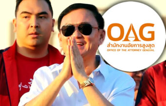 Office of the Attorney-General (OAG) says no grounds to prosecute Thaksin and the Pheu Thai Party