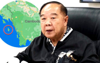 Palang Pracharat Party leader General Prawit Wongsuwan vows to oppose Thai Cambodian maritime memo