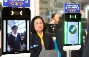 Thai Airports install biometric facial recognition technology for convenience and faster traffic as numbers rise