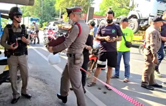 Drug addict attacker who murdered two people gets rough justice in outrageous Prachin Buri attack